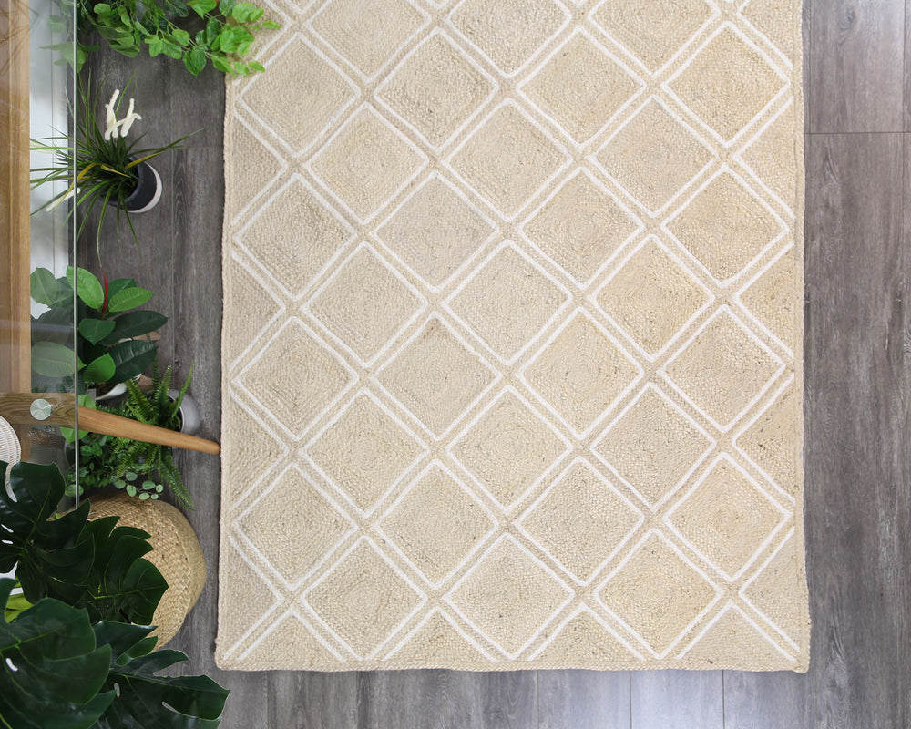 Artisan Pearl Natural Parquetry Rug