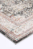 Artifact Shang Ogee Black and Red Rug