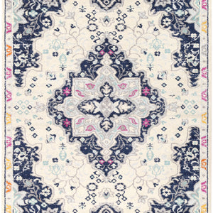 Sicily Acate Ivory & Multi Transitional Rug